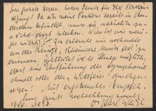 Brief an B. Schott's Söhne : 27.02.1928