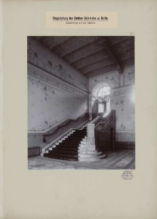 Umgestaltung des Stettiner Bahnhofs, Berlin: Kaisertreppe an der Ostseite