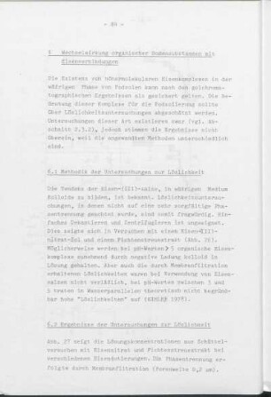 6.1 Methodik der Untersuchungen zur Löslichkeit