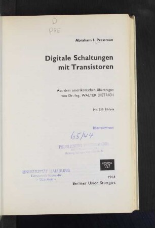 Digitale Schaltungen mit Transistoren