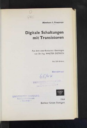 Digitale Schaltungen mit Transistoren