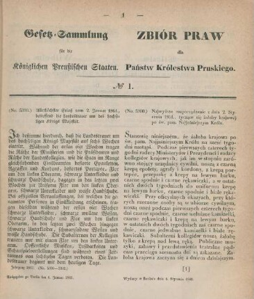 2. Januar-21. Dezember = No. 1-43