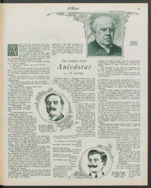 Anécdotas : Del tiempo viejo