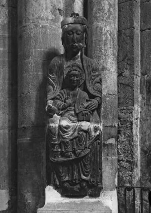 Thronende Madonna (La virgen Blanca)