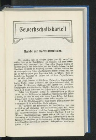 Gewerkschaftskartell