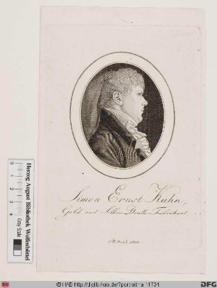 Bildnis Simon Ernst Kuhn