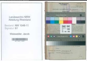 Entnazifizierung Jacob Weisweiler , geb. 02.08.1899 (Buchhalter)