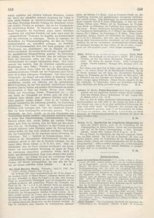 549-550 [Rezension] The Schaff Memorial Meeting