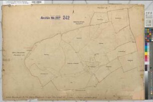 Beckum Ksp. u.Stadt (Beckum), Umlegung Beckum, Urkarte II Beckum, Kspl. Planbl. 45
