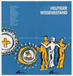 Prospekt zur AIDS-Aufklärung