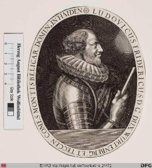 Bildnis Ludwig Friedrich, Herzog zu Württemberg