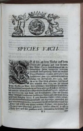 Species Facti