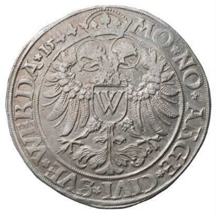 Fundmünze, Guldiner (Guldengroschen), 1544
