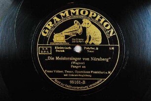 "Die Meistersinger von Nürnberg" : Fanget an / (Wagner)