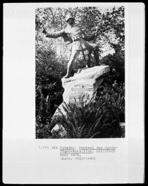 Denkmal des Garde-Jäger-Bataillon