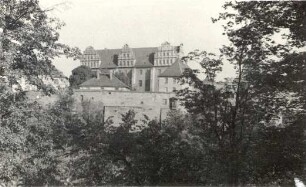 Blick auf die Ortenburg in Bautzen : Pohlad na Hród w Budyšinje