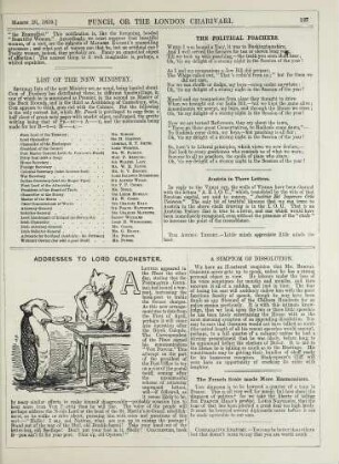 Addresses to Lord Colchester
