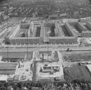 Neubaugebiet in Dresden-Seidnitz/Dobritz : Blickrichtung Nordosten