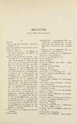 59-78, Register mit Erklärungen