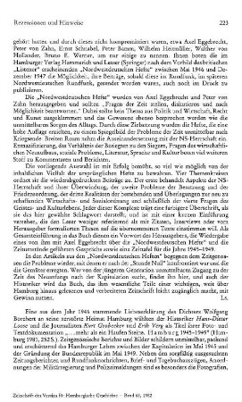Mehr als ein Haufen Steine, Hamburg 1945 - 1949, Kurt Grobecker (Hrsg.), Erik Verg (Hrsg.), Hans-Dieter Loose (Hrsg.) ... : Hamburg, Kabel u.a., 1981