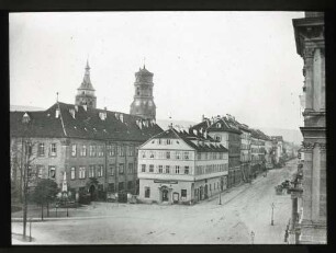 Blick in die Königstraße Richtung Westen (vom Schlossplatz aus)
