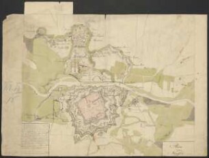 Plan von Neisse
