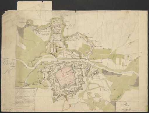 Plan von Neisse