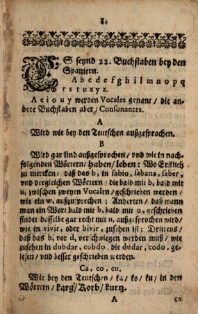 Unterweisung der Spanischen Sprache