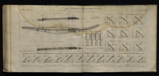 Pl. XXXIV. - Consolidation et assainissement des talus.