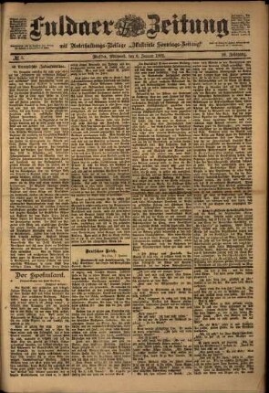 Ausgabe vom Mittwoch, den 08. Januar 1902.