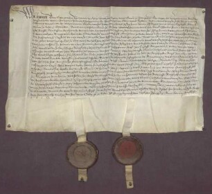 Die Vormünder der Markgrafen Philibert von Baden-Baden und Christoph II. von Baden-Rodemachern und Graf Wilhelm von Eberstein versprechen sich gegenseitig Aufrechterhaltung des Burgfriedens von 1505