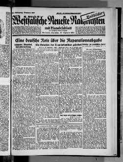 Westfälische neueste Nachrichten mit Bielefelder General-Anzeiger und Handelsblatt