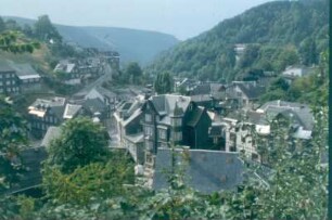 Lauscha. Blick auf die Stadt