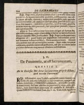 144-154, Quaestio I - XIII