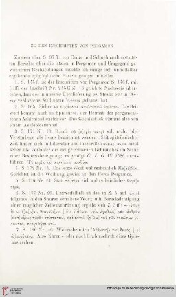 24: Zu den Inschriften von Pergamon