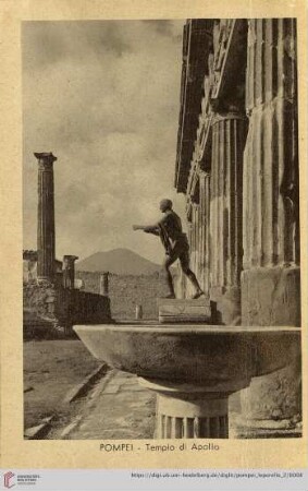 Pompei – Tempio di Apollo – Temple d’Apollon – The Temple of Apolli – Tempel des Apollo – Templo de Apolo