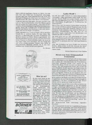 Neues aus dem Ortsausschuß Fuhlsbüttel