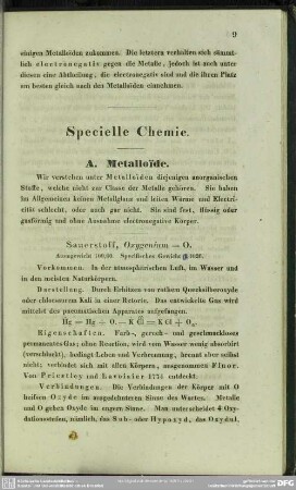 Specielle Chemie