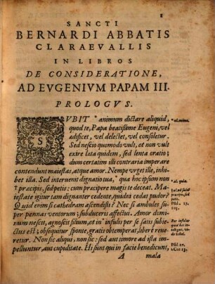 De Consideratione ad Eugenium Papam III. libri V