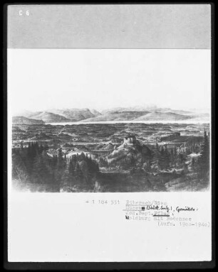 Waldburg mit Bodensee