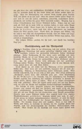 28: Nordschleswig und die Weltpolitik