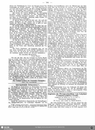 Ergebniss des Preisausschreibens vom Leipziger Uhrmachergehilfen-Verein