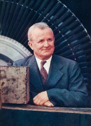 Der Präsident der Fabrik "Allis Chamlers" (Fortune)
