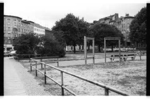 Kleinbildnegativ: Oranienplatz, 1982