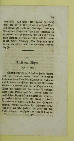 34. Adolf von Nassau. (1292-1298)