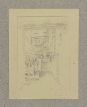 Innenhof der Ca' Da Mosto in Venedig