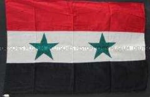Staatsflagge der Arabischen Republik Syrien