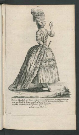 19. Robe á l'anglaise de Pekin ...