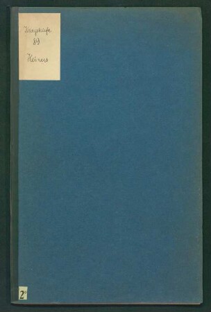 Tagebuch und Erlebnisse aus meiner Dienstzeit beim Königin Augusta Garde Grenadier Reg. No. 4