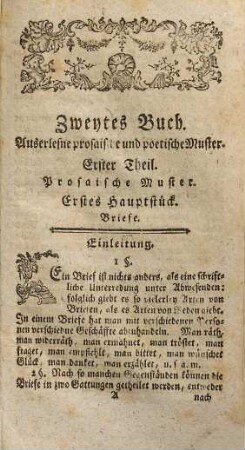 Sammlung von prosaischen und poetischen Mustern in deutscher Sprache zum Gebrauche der wirzburgischen Schulen : 2. Buch